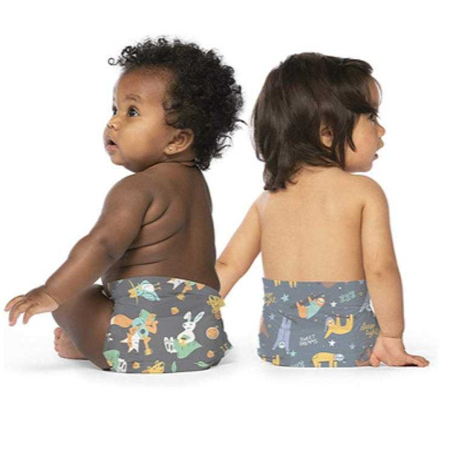 Nursery lqINDIGO | Hello Bello Overnight Club Diaper Sleepy Campers & Snoozy Sloths- Size 6 (Over 35 Lbs) (See Details)