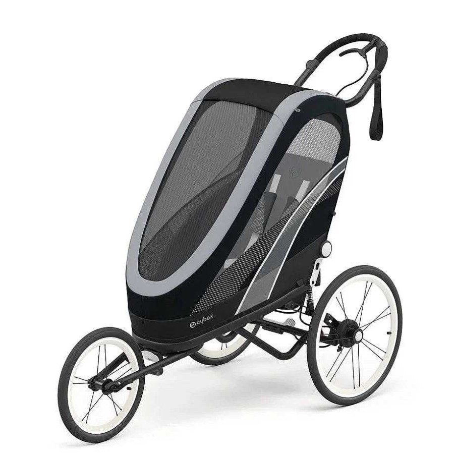 Strollers opCOLUMBUSTP | Zeno Multisport Folding Trailer - Black