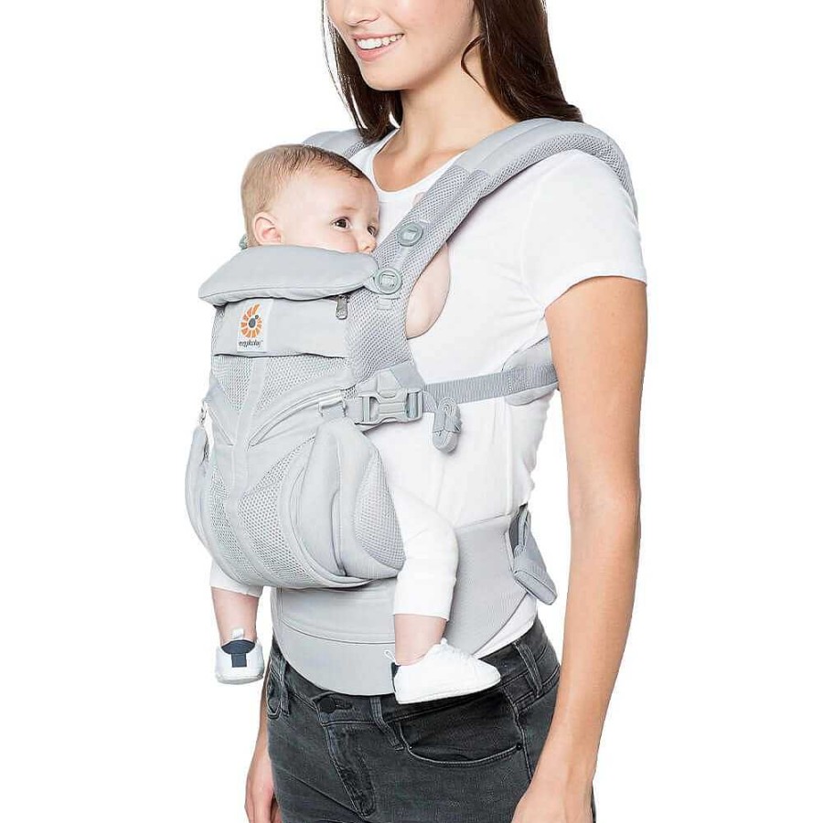 Gear obERGOBABY | Omni 360 Mesh Baby Carrier - Pearl Grey