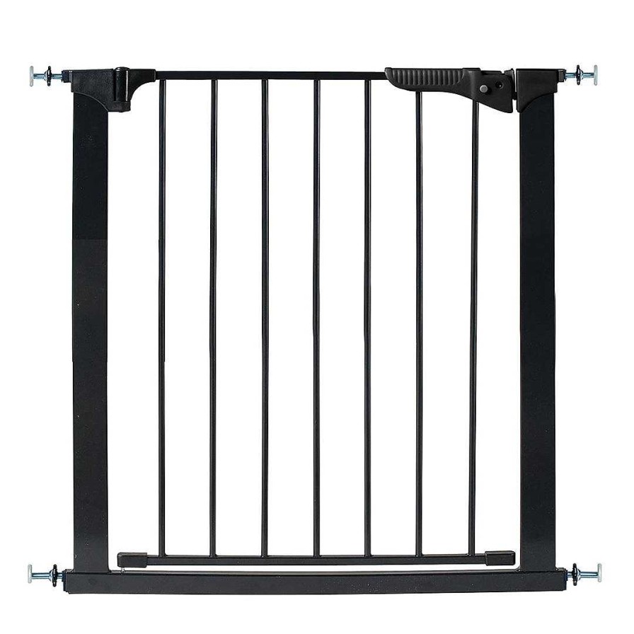 Gear lqINDIGO | Gateway Pressure Mount Baby Safety Gate - Black