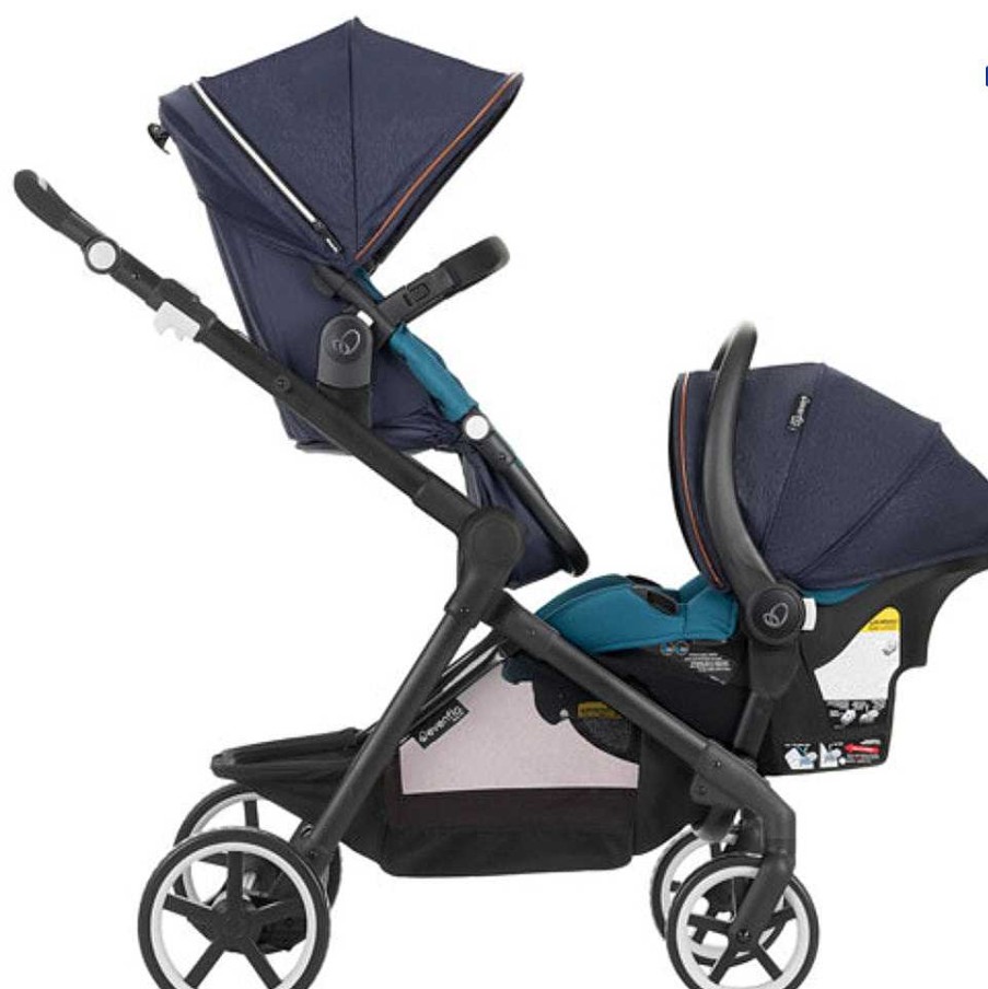 Strollers obGOODBABY CANADA | Gold Pivot Xpand Travel System Litemax - Sapphire