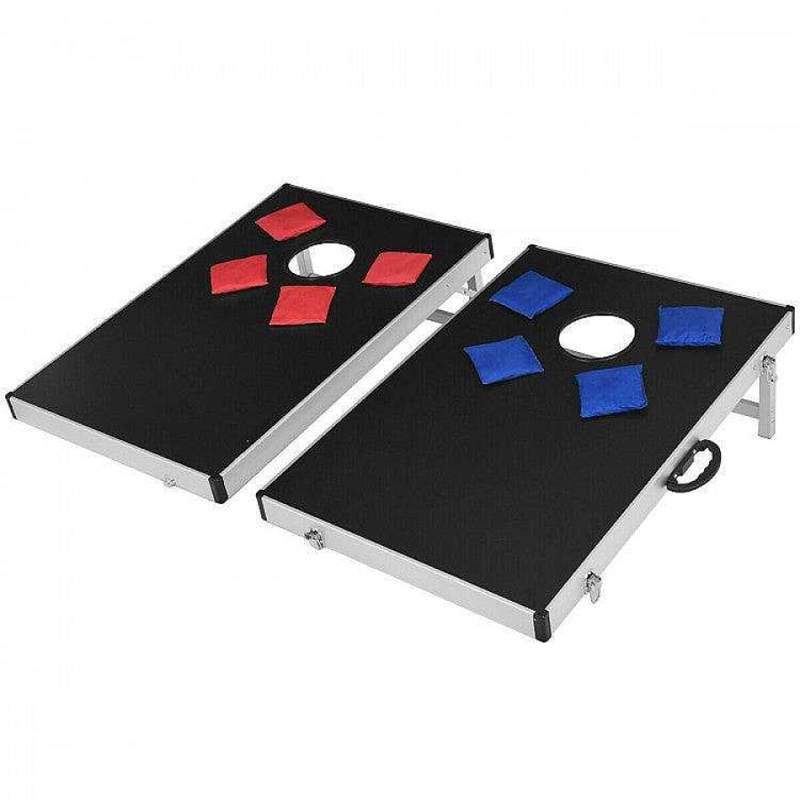 Gear dsvCOSTWAY | Foldable Bean Bag Toss Cornhole Game Set