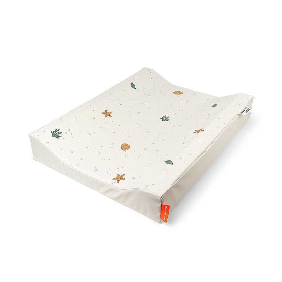 Nursery lqINDIGO | Changing Pad Sea Friends - Beige