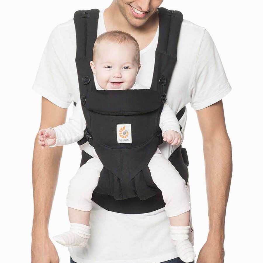 Gear rsJ.BALSANO | Omni 360 Cotton Baby Carrier - Pure Black