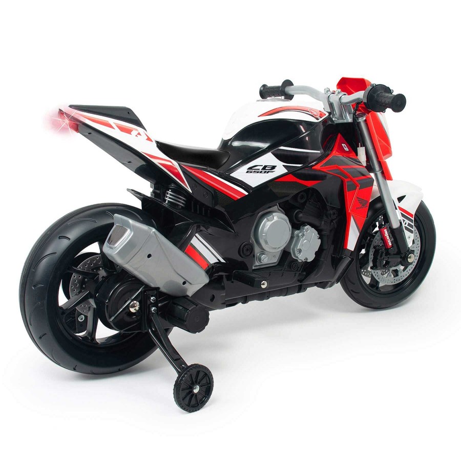 Gear cdsvKidsVIP | Injusa Honda Cbr Naked Edition 12V Motorcycle W/ Removable, Rear Stabilizing Wheels - Red