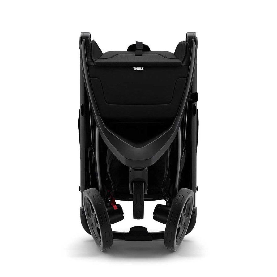 Strollers mapTHULE | Spring City Stroller - Midnight Black On Black + Changing Bag - Midnight Black