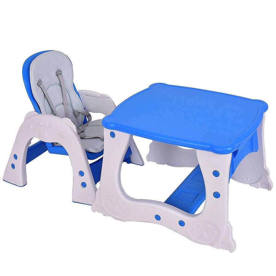 Gear dsvCOSTWAY | 3 In 1 Convertible Play Table Seat Baby High Chair - Blue