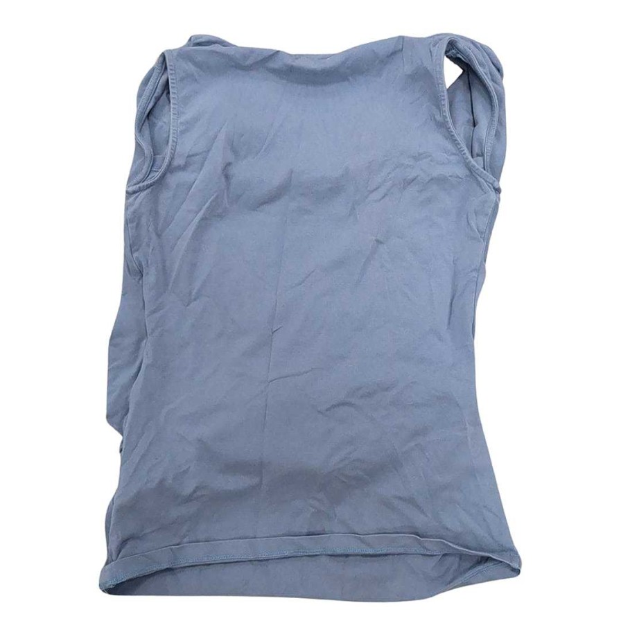 Gear rsJ.DRONINA | Cotton Skin To Skin Top - Slate Blue (Size Small)