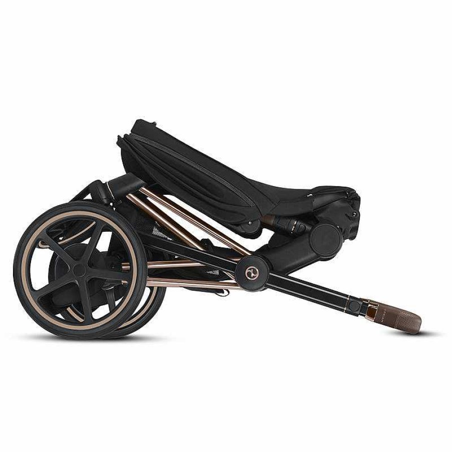 Strollers opCOLUMBUSTP | Epriam Stroller - Chrome/Black/True Red