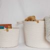 Nursery dsvWOVENHANDMADE | Woven Handmade Basket Bundle - 1 Medium 1 Large