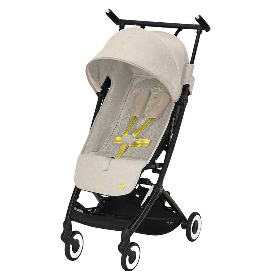 Strollers opCOLUMBUSTP | Libelle Lightweight Ultra-Compact Stroller In Seashell Beige