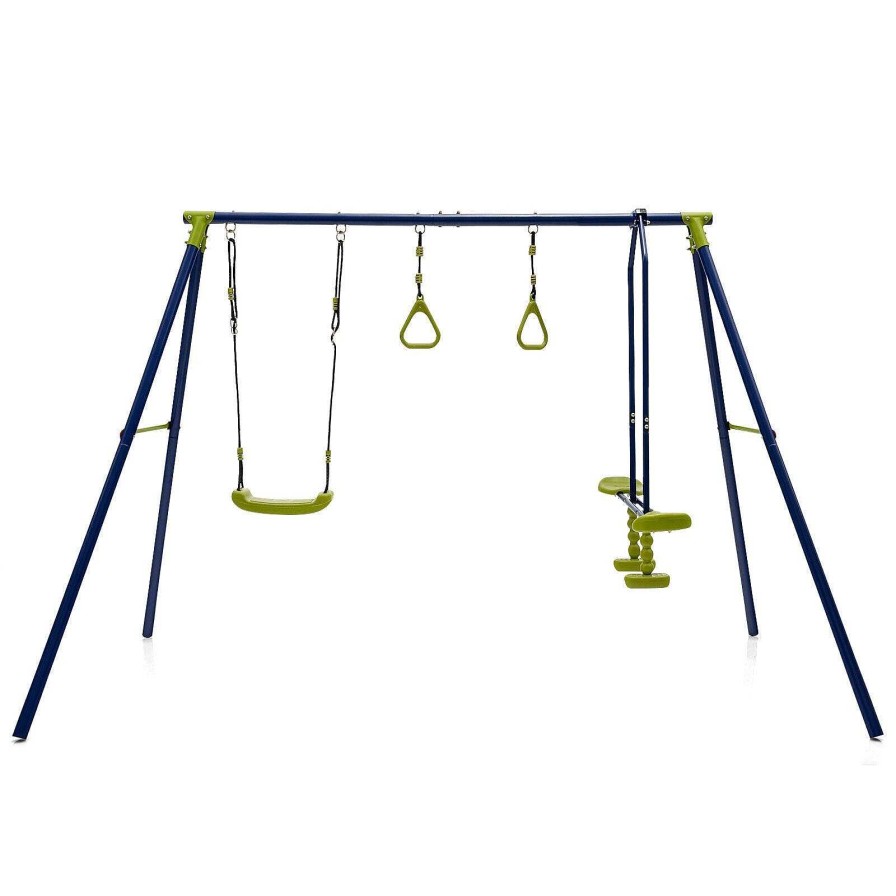 Gear dsvCOSTWAY | 3-In-1 Outdoor Swing Set For Kids