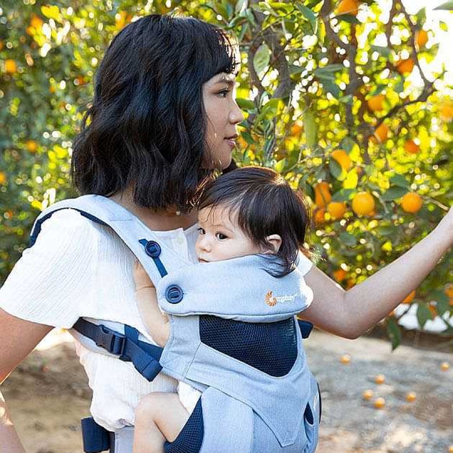 Gear obERGOBABY | 360 Cool Air Mesh Baby Carrier - Chambray