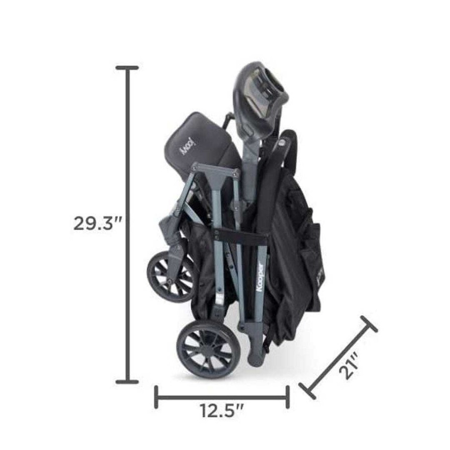 Strollers opJOOVY | Kooper Stroller - Black