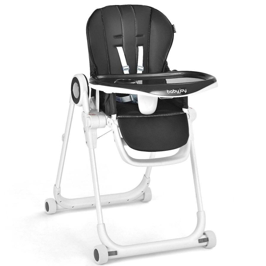 Gear dsvCOSTWAY | Babyjoy High Chair Foldable High Chair - Black