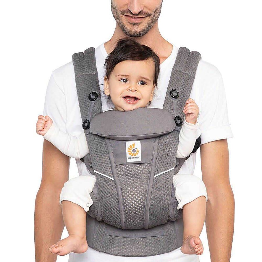 Gear opERGOBABY | Omni Breeze Baby Carrier - Graphite Grey