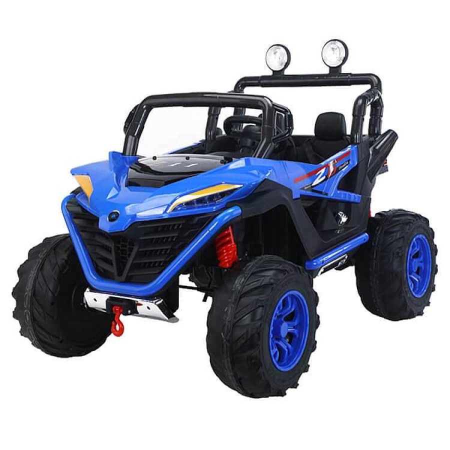 Gear cdsvKidsVIP | Sport Mx Edition 4X4 2X12V 2-Seater Ride-On Buggy / Utv - Blue