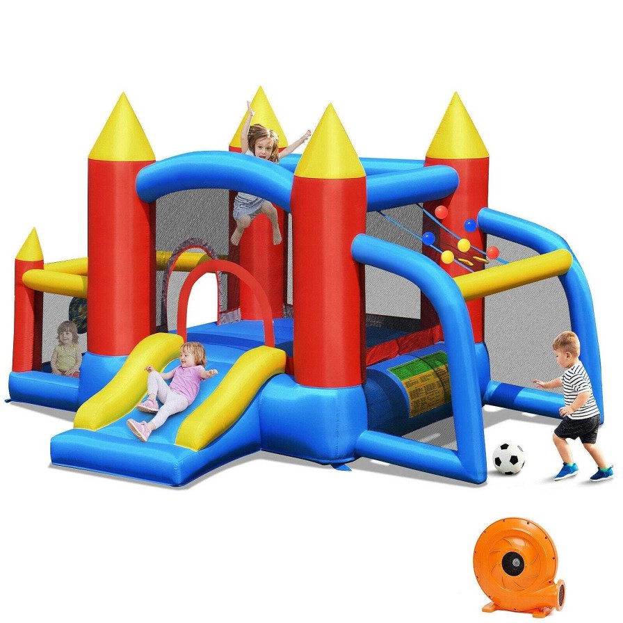 Gear dsvCOSTWAY | Inflatable Castle Bounce House With 740W Blower