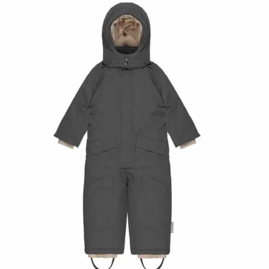 Strollers opPIERRE BELVEDERE | Snowsuit Grand (1T-2T) - Benji - Smokey Grey