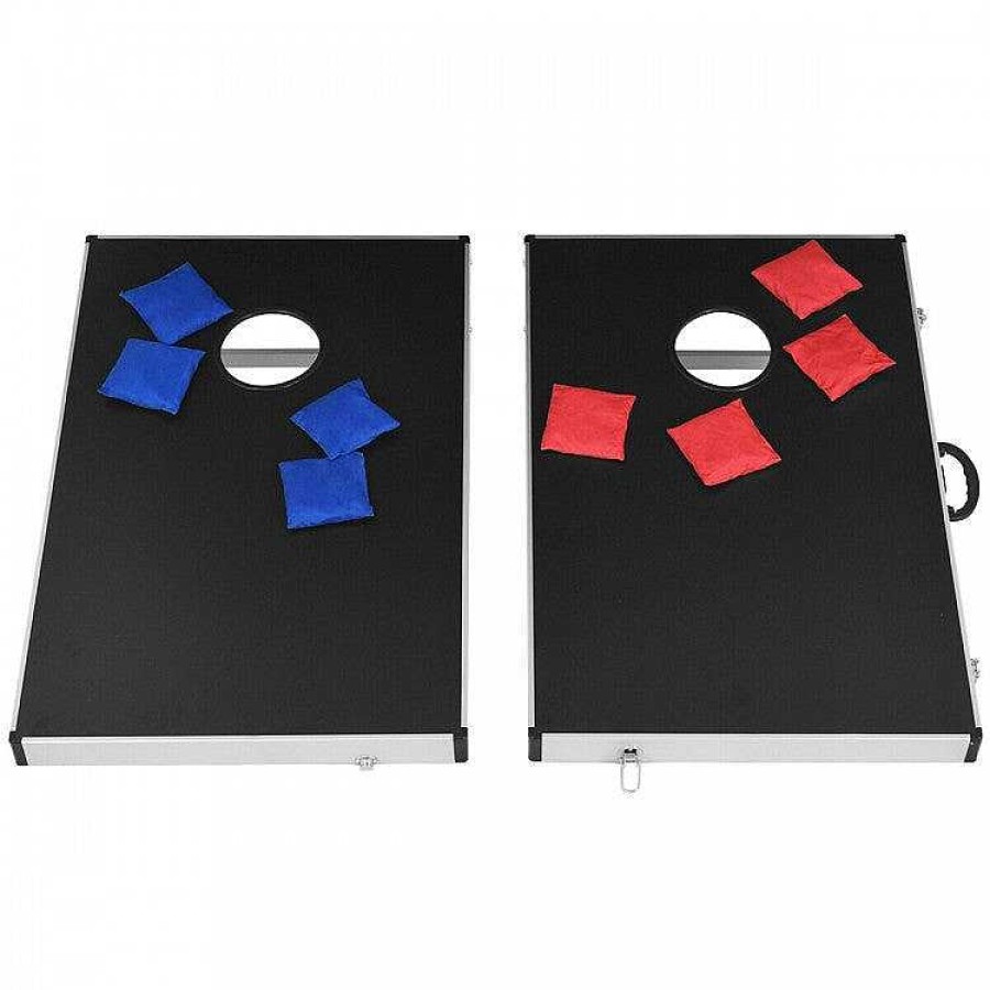 Gear dsvCOSTWAY | Foldable Bean Bag Toss Cornhole Game Set