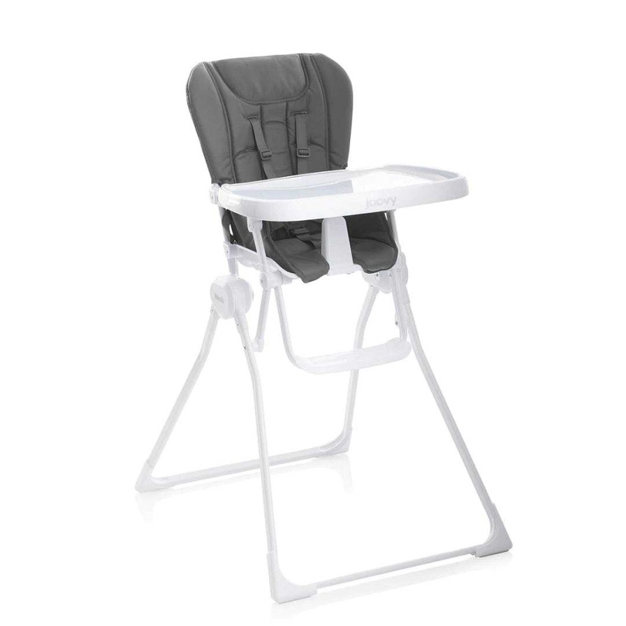 Gear opJOOVY | Nook Compact Folding High Chair - Charcoal