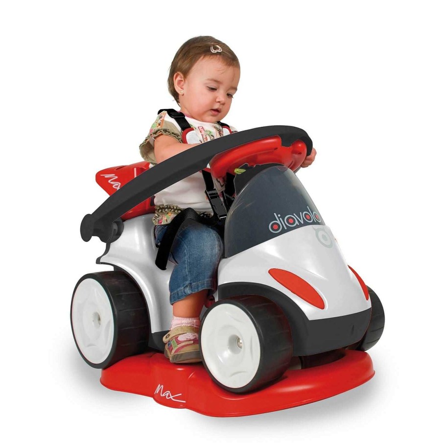 Gear cdsvKidsVIP | Injusa Diavolo Edition Convertible Push-Car/Rocker/Foot-To-Foot Ride-On For Toddlers