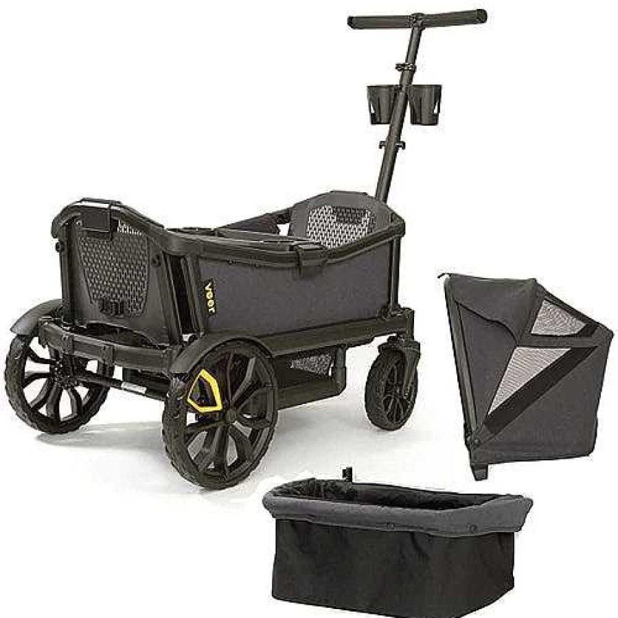 Strollers opVEER | Cruiser Bundle (Cruiser, Basket, Canopy) + Bug Shield