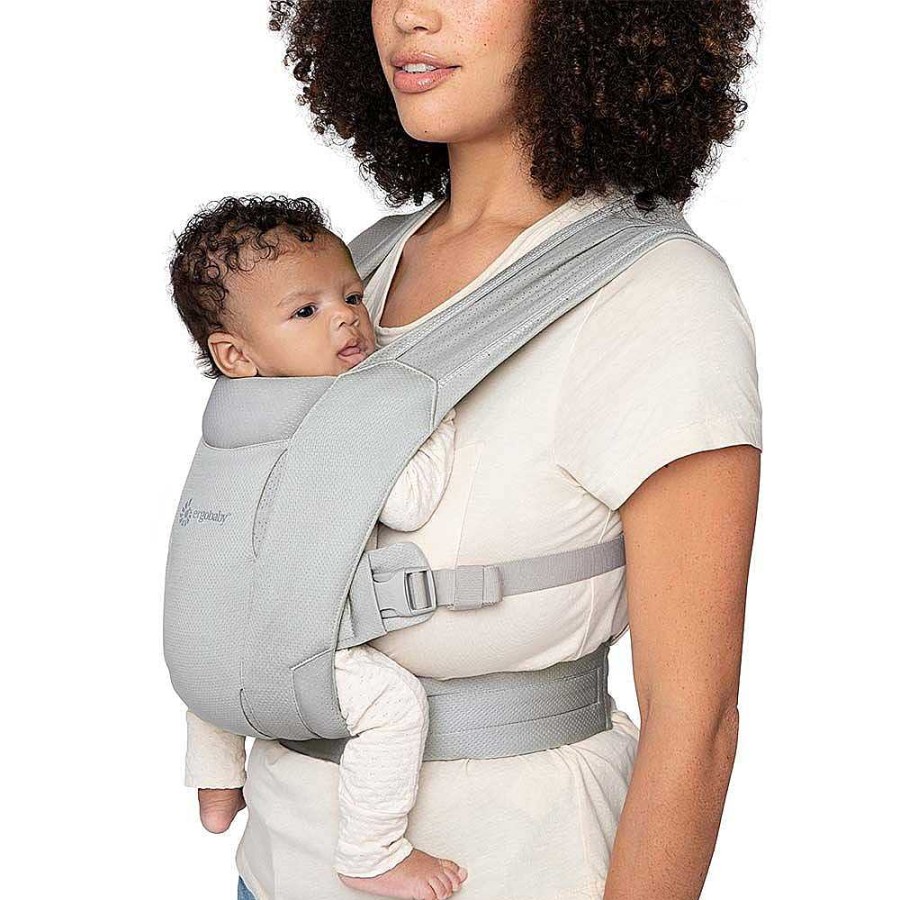 Gear opERGOBABY | Embrace Mesh Newborn Carrier - Soft Grey