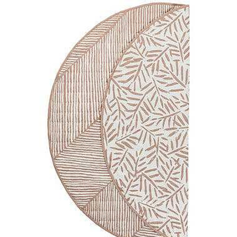 Gear opOYACO | Luxe Diaper-Free Playmat Ocean Series Sea Shell (Nude Pink/White)