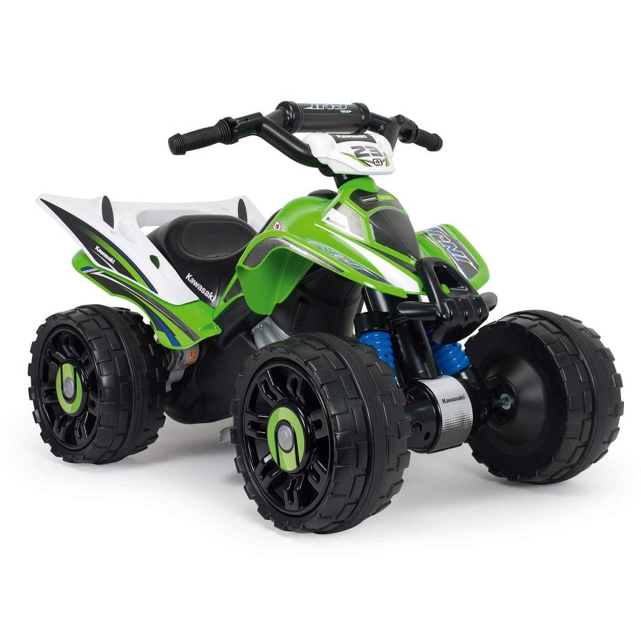 Gear cdsvKidsVIP | Injusa Kawasaki Sport Edition 12V Atv/Quad For Kids - Green