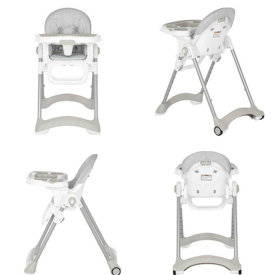 Gear dsvDREAM ON ME | Solid Times Lightweight Portable Highchair - Grey