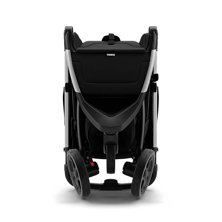 Strollers mapTHULE | Spring City Stroller - Aluminum/Shadow Grey + Free Changing Bag - Shadow Grey