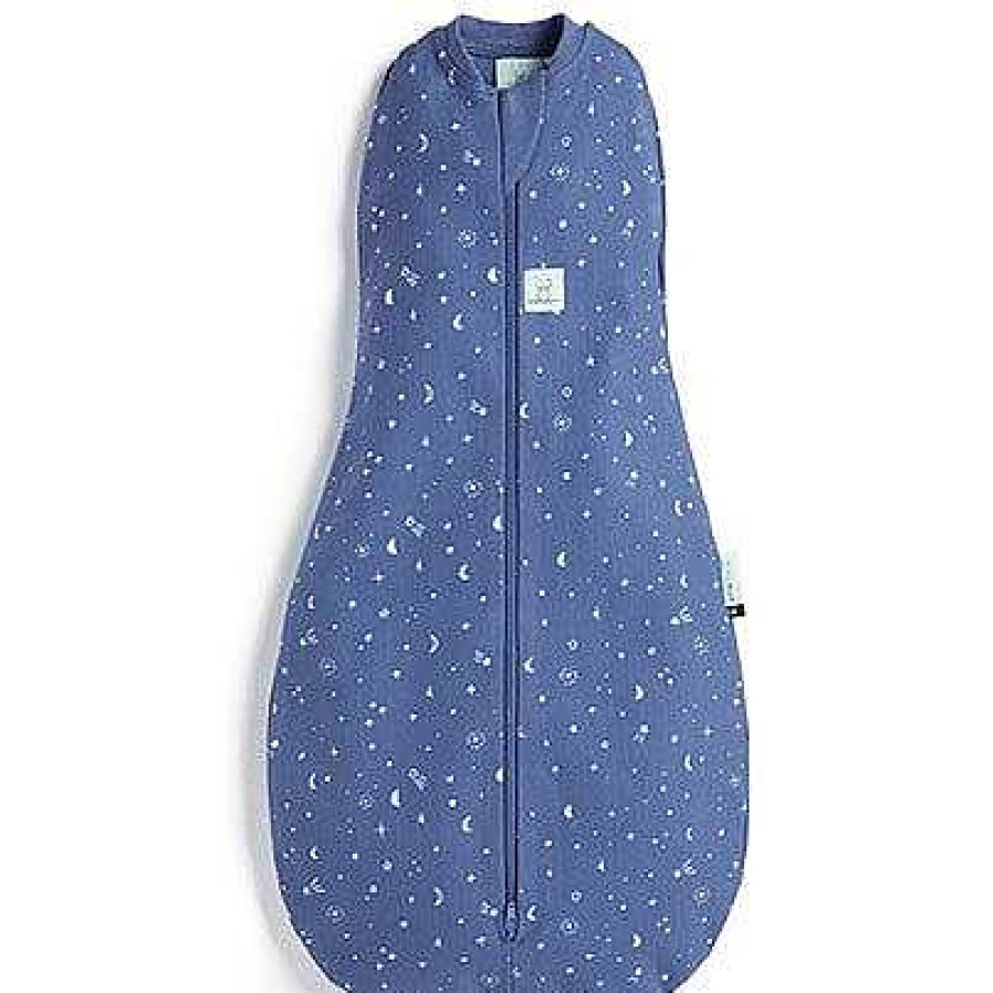 Nursery lqINDIGO | Cocoon Swaddle Bag Night Sky 1.0 Tog - Blue