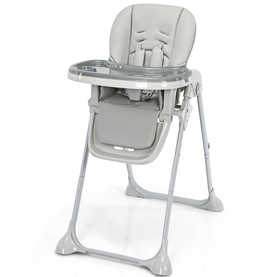 Gear dsvCOSTWAY | Convertible High Chair With Wheels - Gray