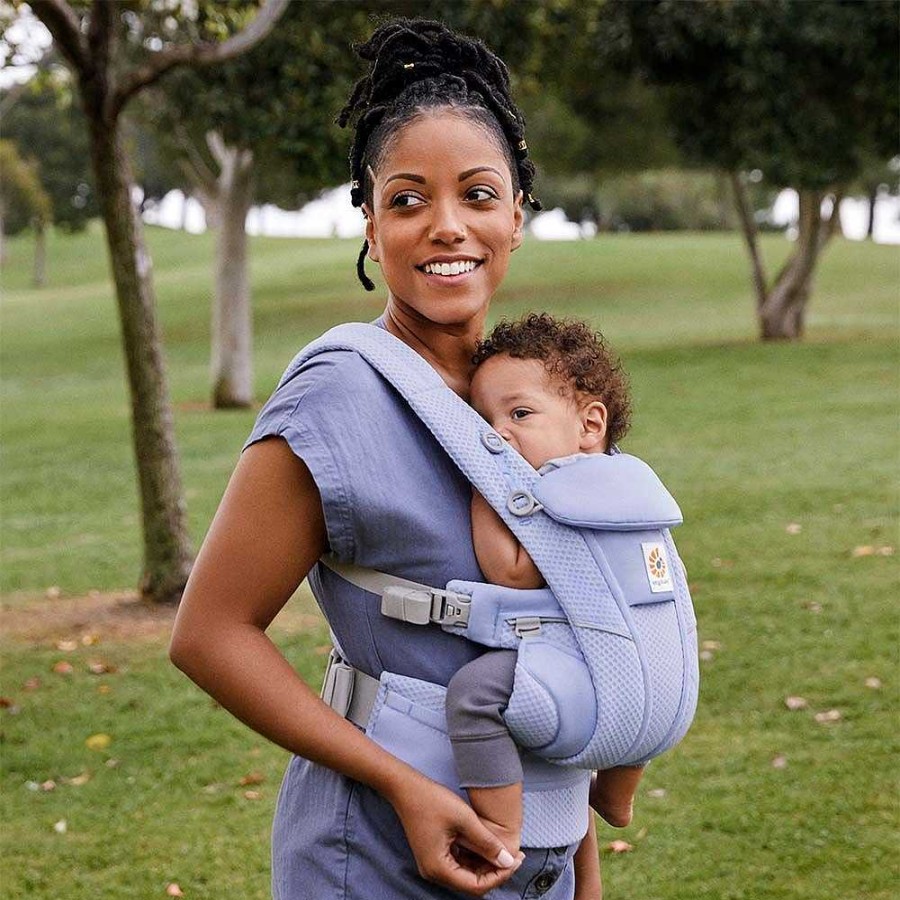 Gear obERGOBABY | Omni Breeze Baby Carrier - Blue Lavender