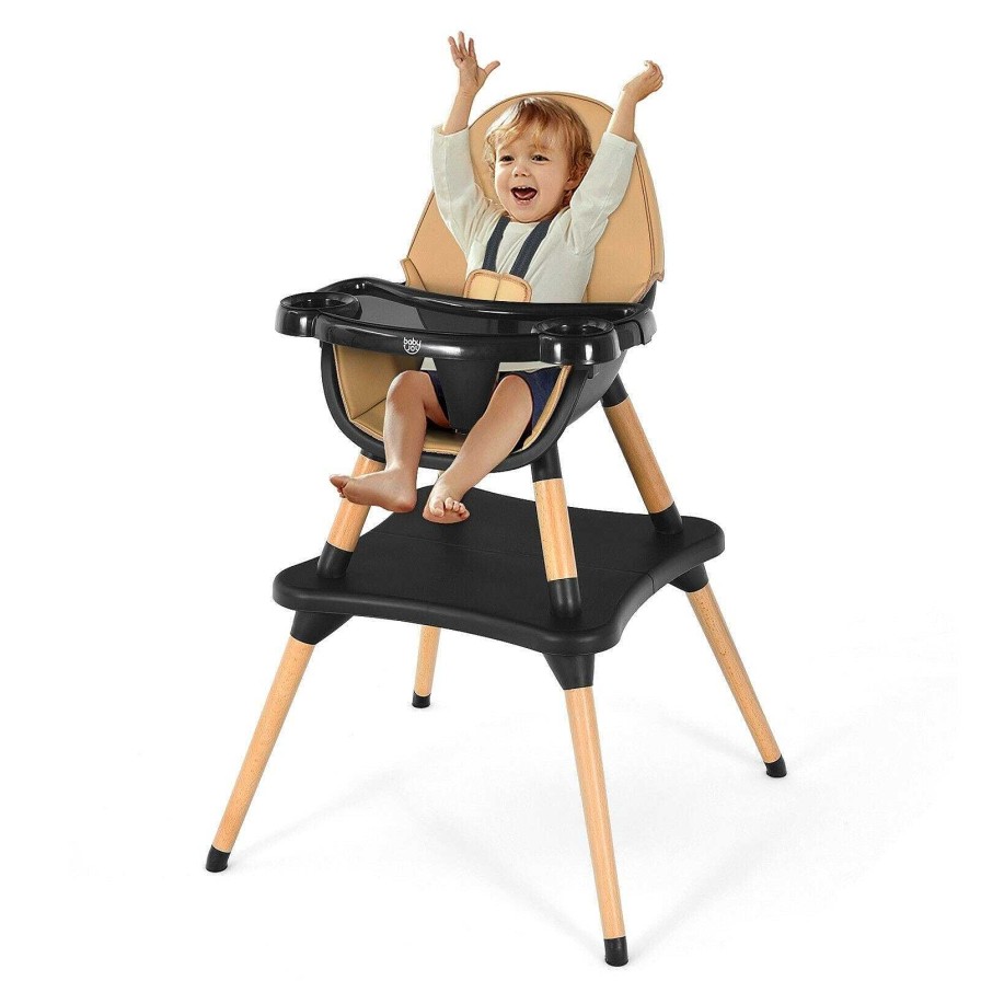 Gear dsvCOSTWAY | Babyjoy 5-In-1 High Chair - Coffee