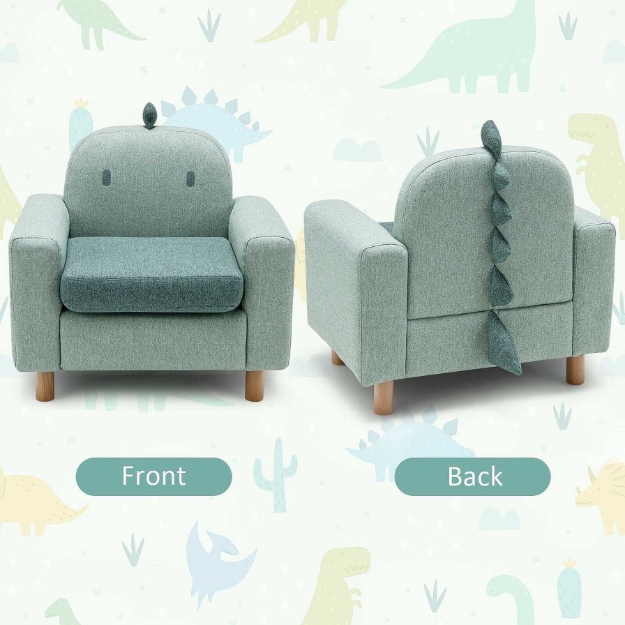 Gear dsvCOSTWAY | Kids Animal Sofa Armchair - Dino