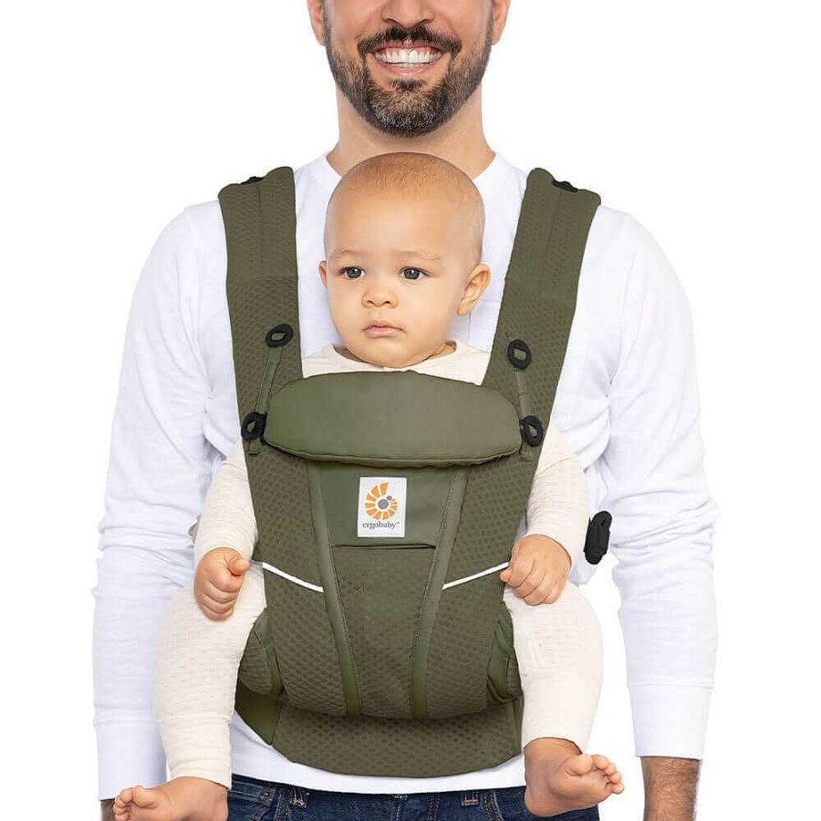 Gear obERGOBABY | Omni Breeze Baby Carrier - Olive Green