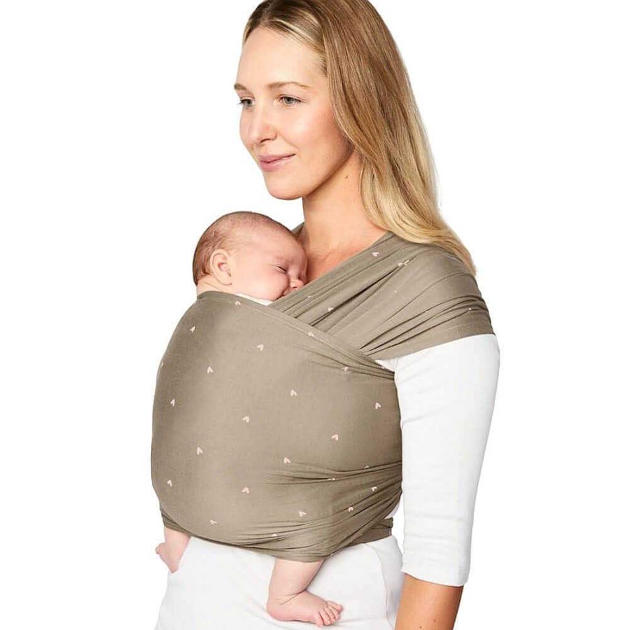 Gear obERGOBABY | Aura Baby Wrap - Olive Hearts