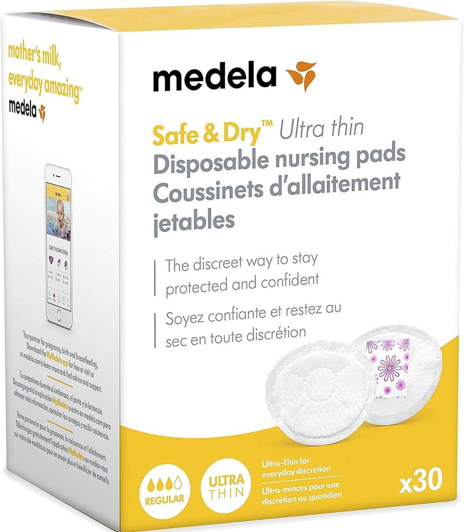 Nursery opMEDELA | Safe & Dry Disposable Nursing Pads (30Pcs)