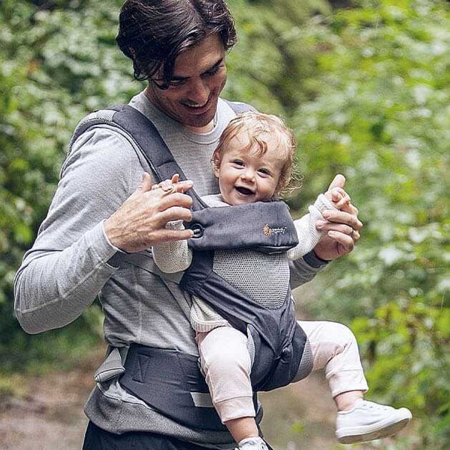 Gear obERGOBABY | 360 Mesh Baby Carrier - Carbon Grey