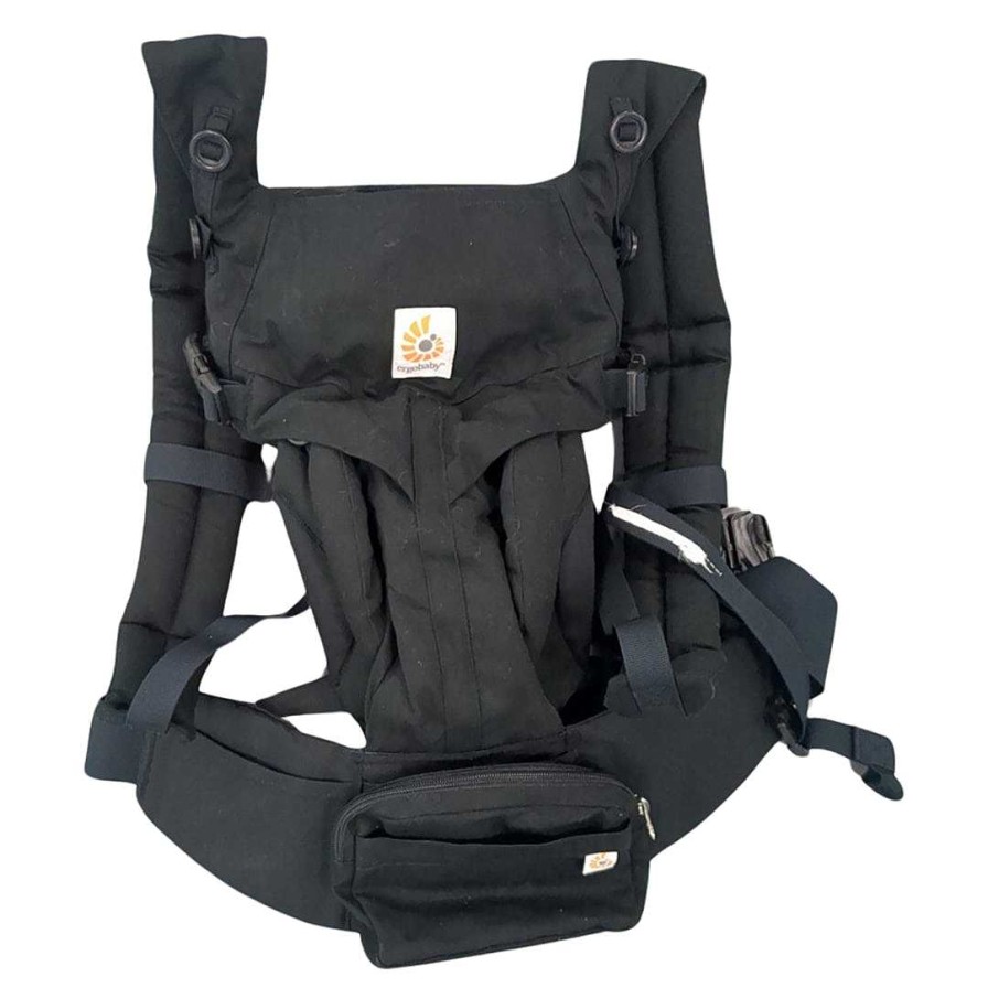 Gear rsJ.BALSANO | Omni 360 Cotton Baby Carrier - Pure Black