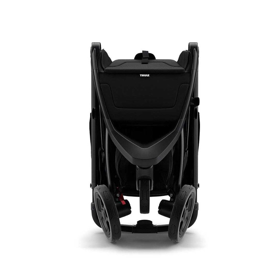 Strollers mapTHULE | Spring City Stroller - Grey Melange On Black + Free Changing Bag - Grey Melange