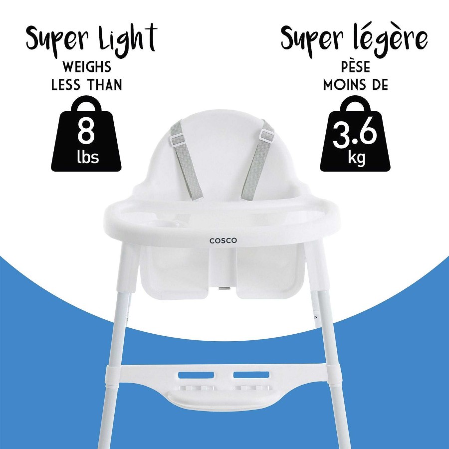 Gear lqINDIGO | Canteen High Chair - White