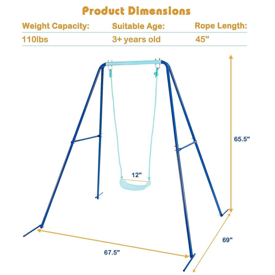 Gear dsvCOSTWAY | Outdoor Backyard Swing Set