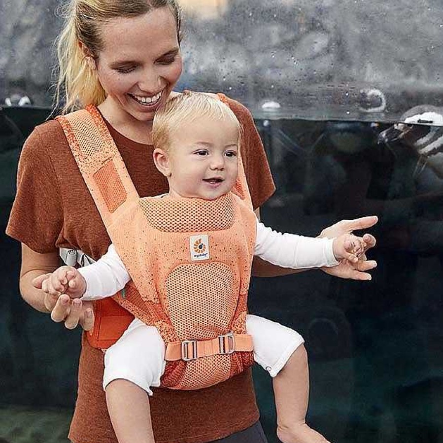 Gear obERGOBABY | Aerloom Baby Carrier - Amber Coral