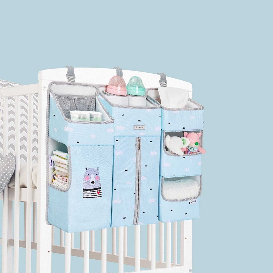 Nursery cdsvSUNVENO | 3-In-1 Crib Organizer