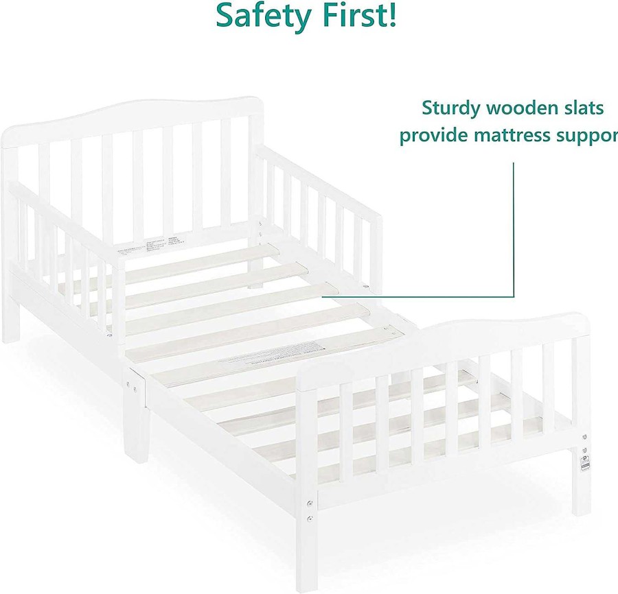 Nursery dsvDREAM ON ME | Classic Toddler Bed - White