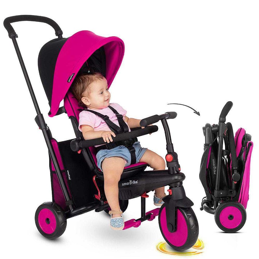 Gear rsM.PATEL | Str3 - 6 Stage Folding Stroller Certified Trike - Pink