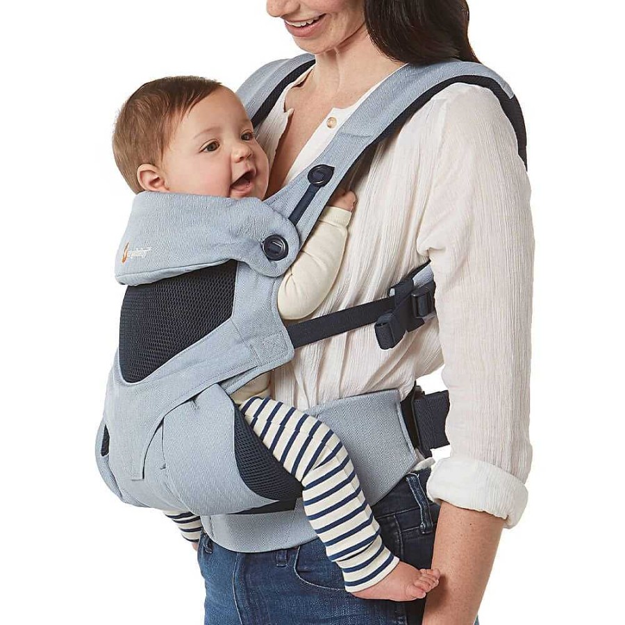 Gear obERGOBABY | 360 Cool Air Mesh Baby Carrier - Chambray